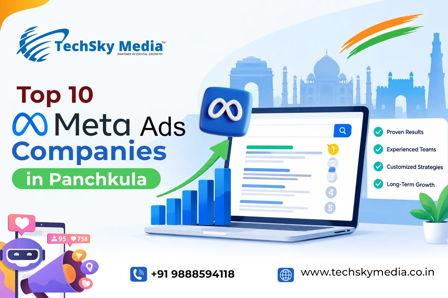 Top 10 Meta Ads Companies in Panchkula | Best Agencies 2026