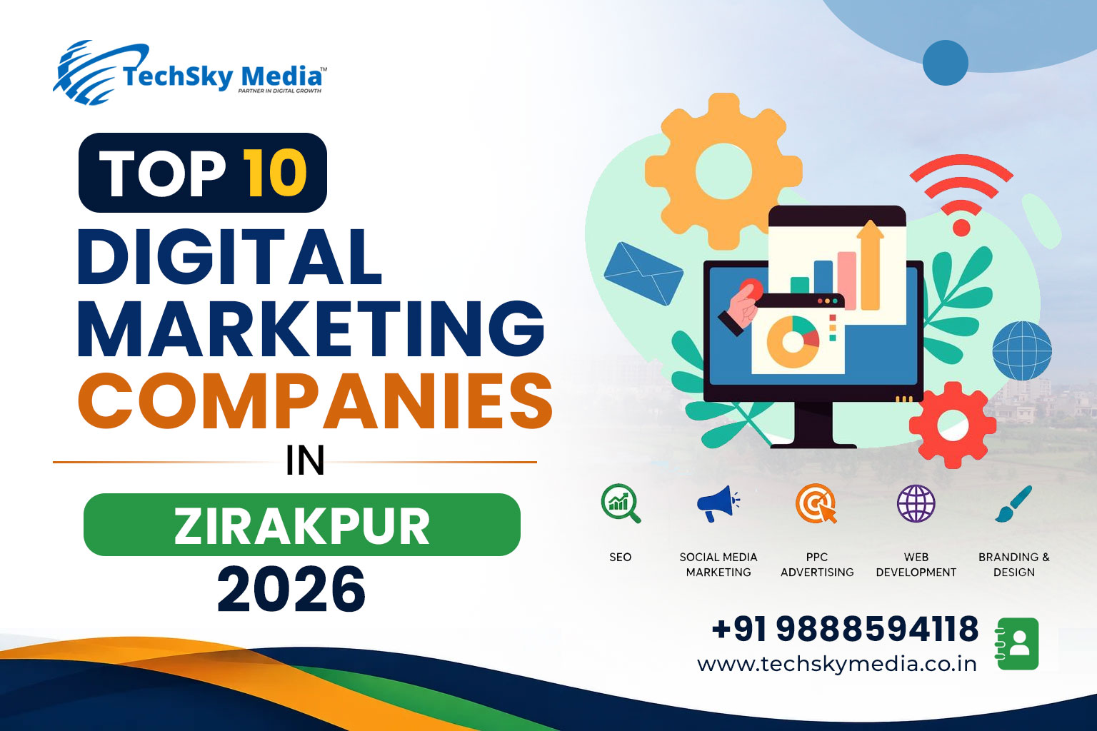 Top 10 Digital Marketing Companies in Zirakpur 2026